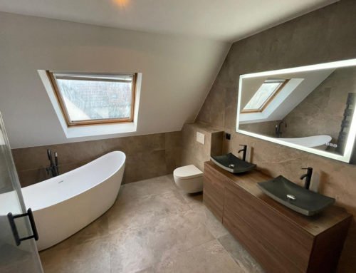 Salle de Bain & Douche 1 | Design – Pierres & Noir